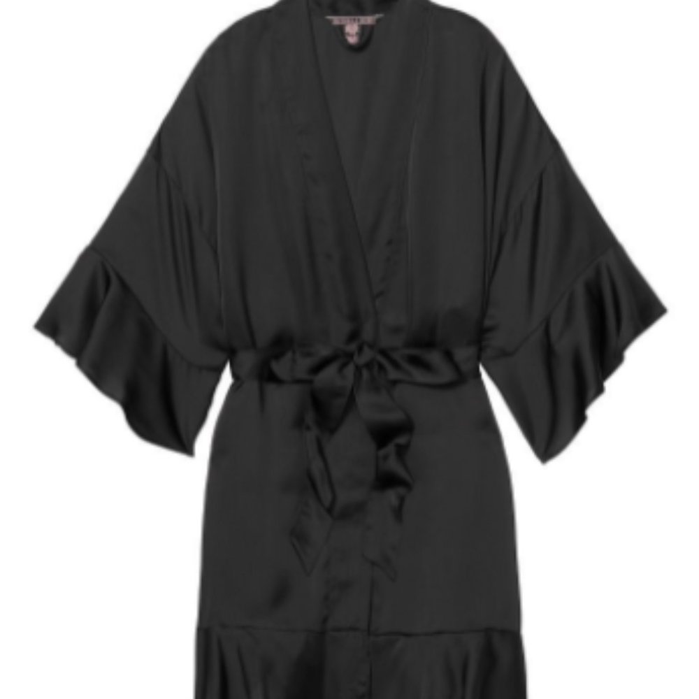 Victoria's Secret Flounce Robe NWT
